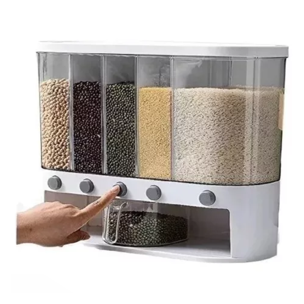 Dispensador de granos de cocina