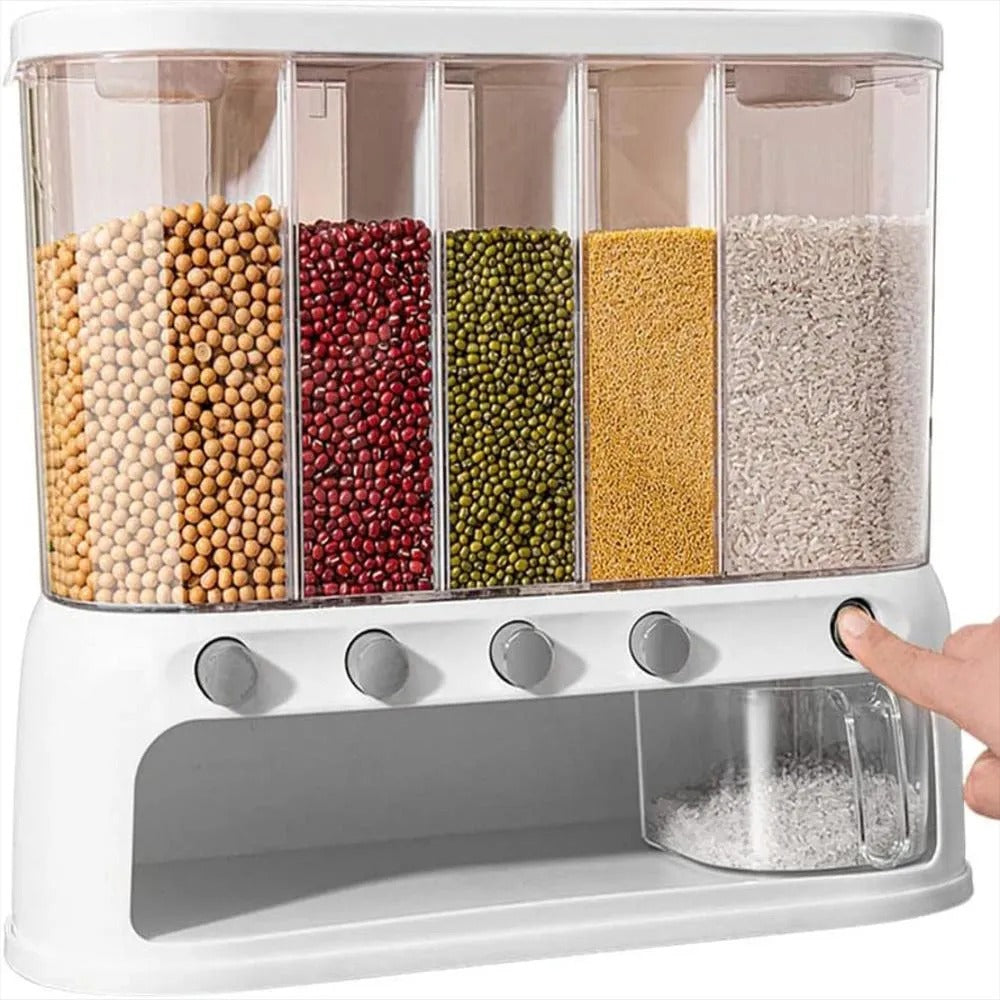 Dispensador de granos de cocina